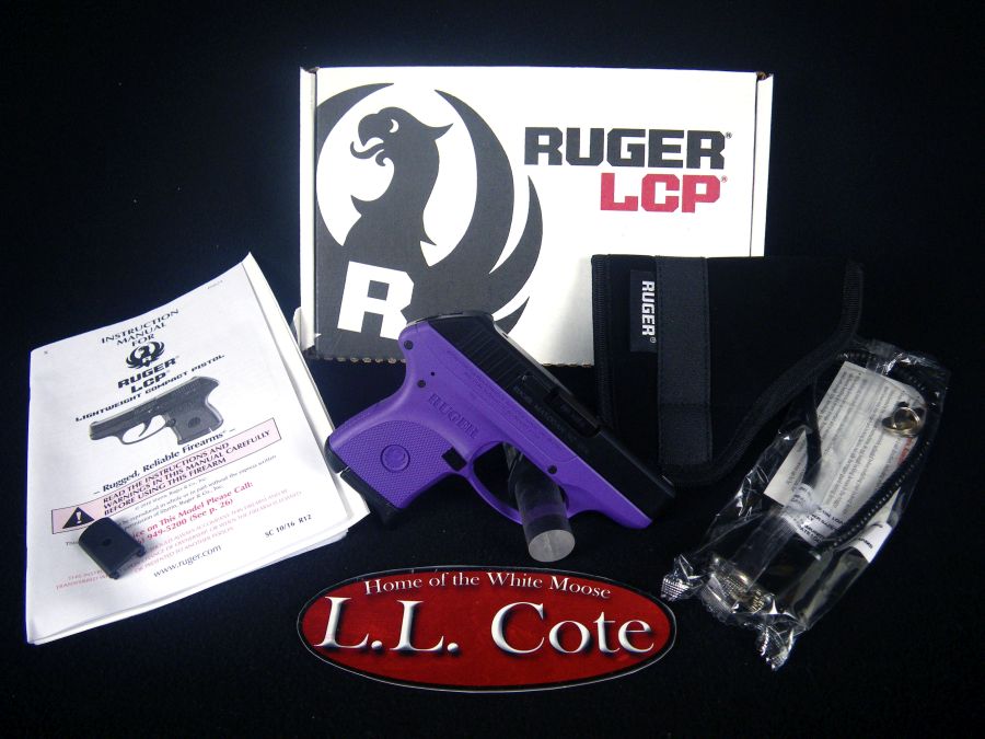 Ruger LCP Purple/Blued 380ACP 2.75" NEW 3725-img-0