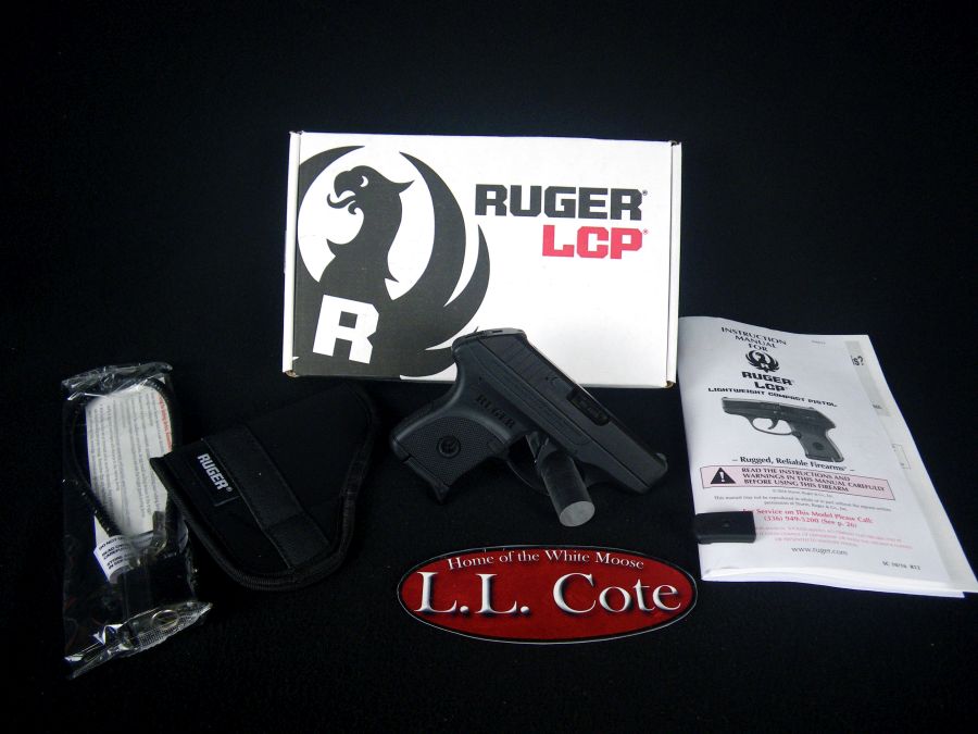 Ruger LCP 380ACP 2.75" Black/Syn 6rnd NEW 3701-img-0