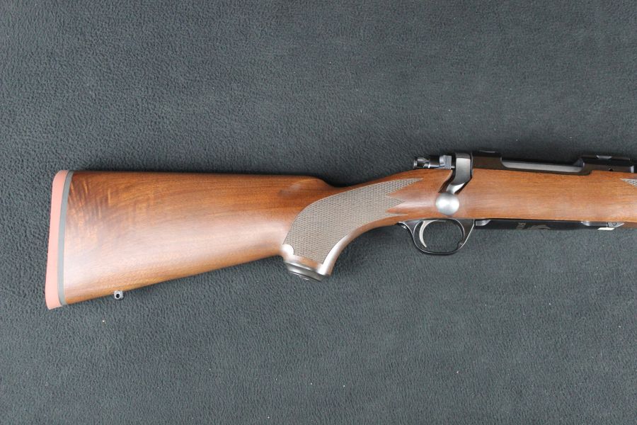 Ruger M77 Hawkeye Compact 243 Win 16.5" Blued/Walnut NEW 37138-img-4