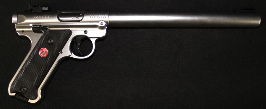 Ruger Mark IV Target Stainless 22lr 10” NEW 40174-img-1