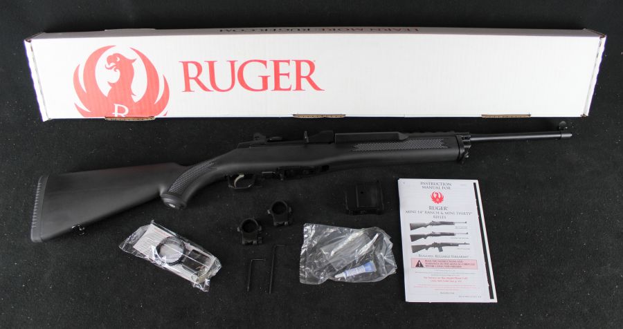 Ruger Mini-14 Ranch 5.56mm Nato 18.5” Black NEW 5855-img-0