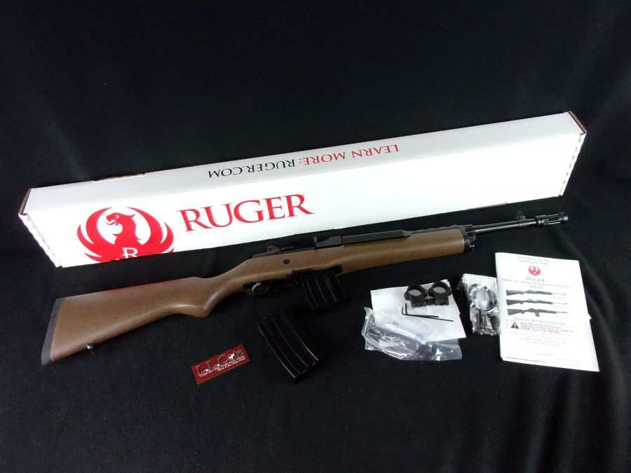 Ruger Mini-14 Tactical 5.56mm NATO 16.12" Speckled Brown NEW 5889-img-0