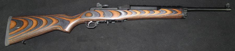 Ruger Mini-14 Ranch 5.56mm Brown/Black Laminated 18.5” NEW 05886-img-1