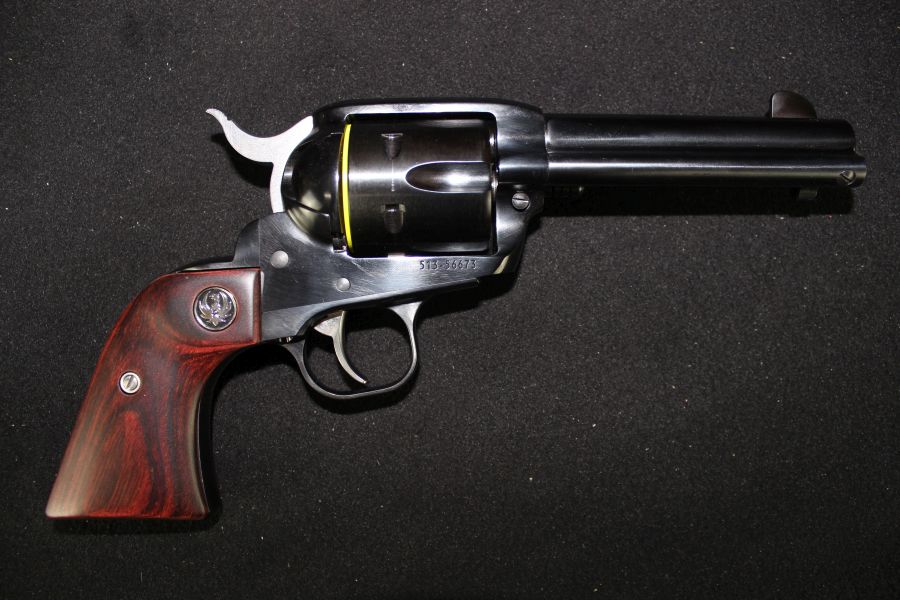 Ruger Vaquero 45 Colt 4.62” Blued/Wood NEW 05102-img-1