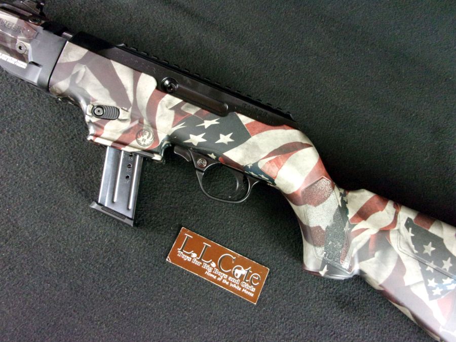 Ruger PC Carbine American Flag Camo 9mm 16.12" NEW 19121-img-2