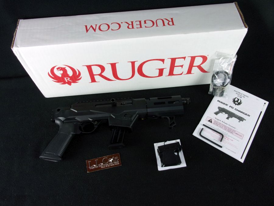 Ruger PC Charger Blued/Black 9mm 6.5" Takedown NEW 29100-img-0