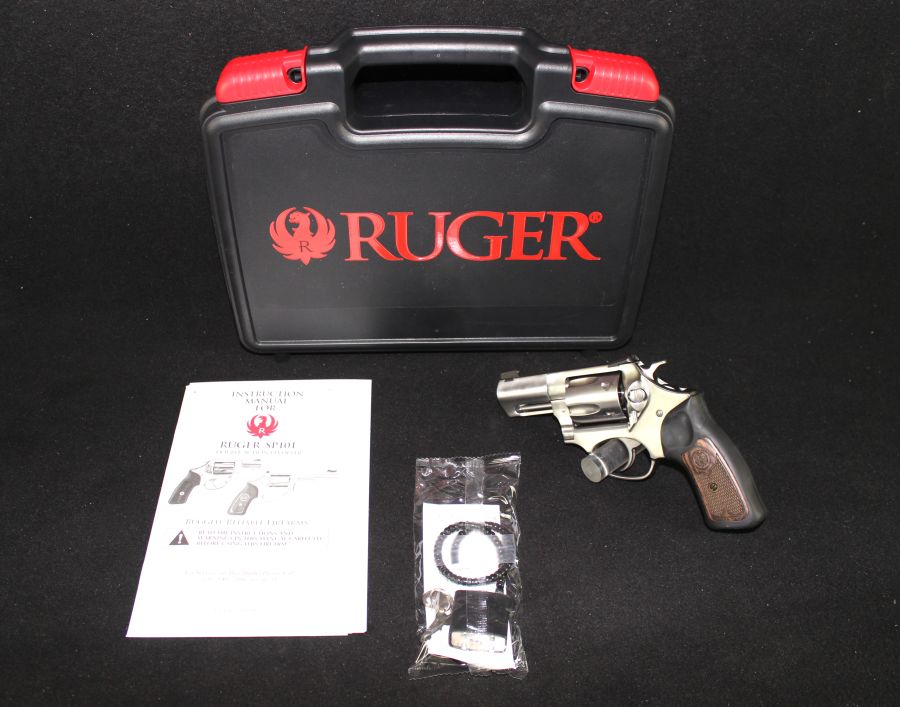 Ruger SP101 357 Magnum Satin Stainless 2.25” NEW 05774-img-0