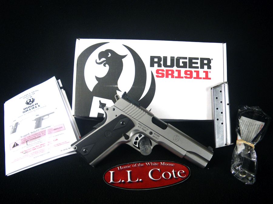 Ruger SR1911 Target 10mm 5" Stainless NEW 6739-img-0