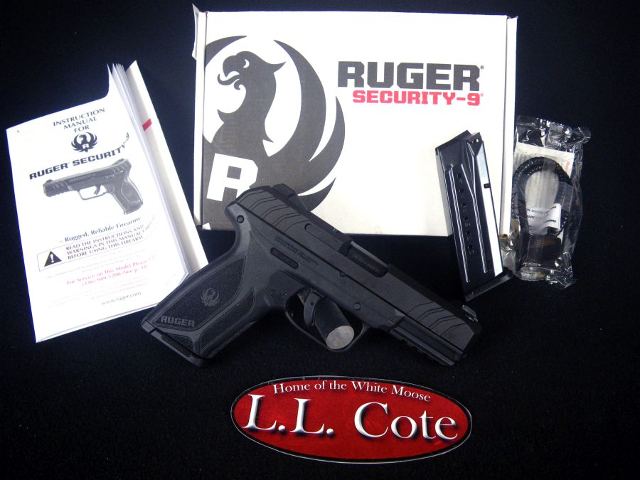Ruger Security-9 9mm Luger 4" Blued/Syn NEW 3810-img-0