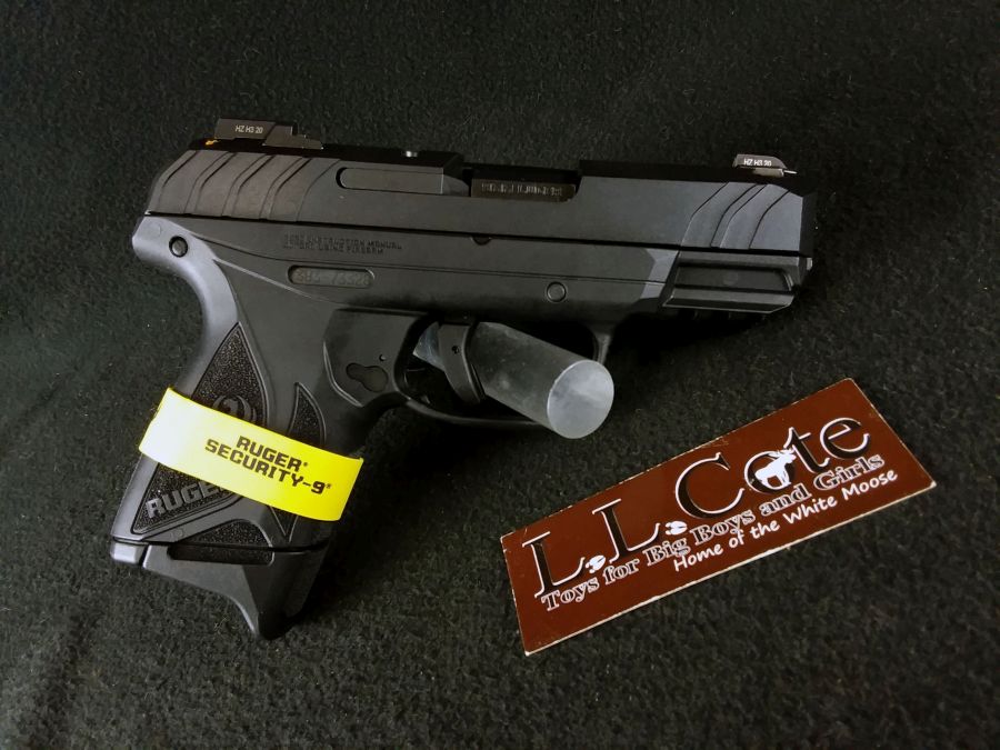 Ruger Security 9 9mm 3.42" Pistol Black NEW 3815-img-1