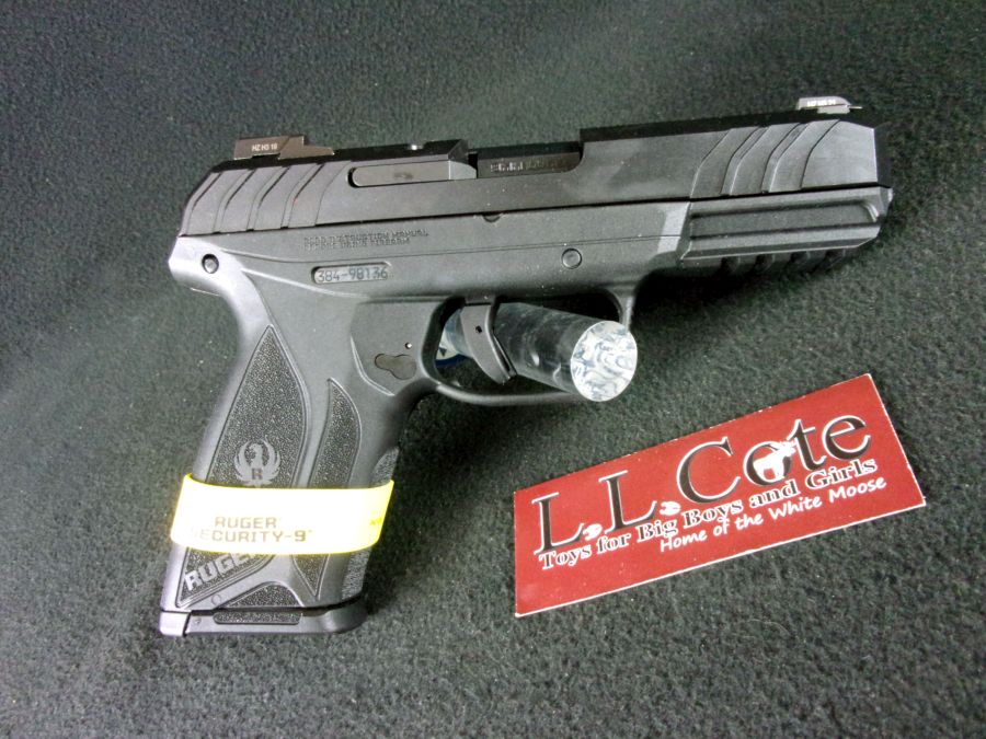 Ruger Security-9 9mm 4" Black Oxide NEW 3825-img-1