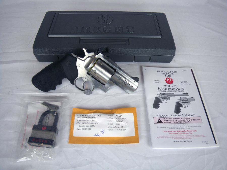 Ruger Super Redhawk Alaskan 454 Casull/45Colt 2.5"-img-0