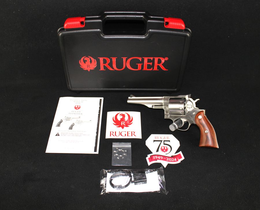 Ruger Vaquero 357 Magnum Polished Stainless 4.62” NEW 05159-img-0