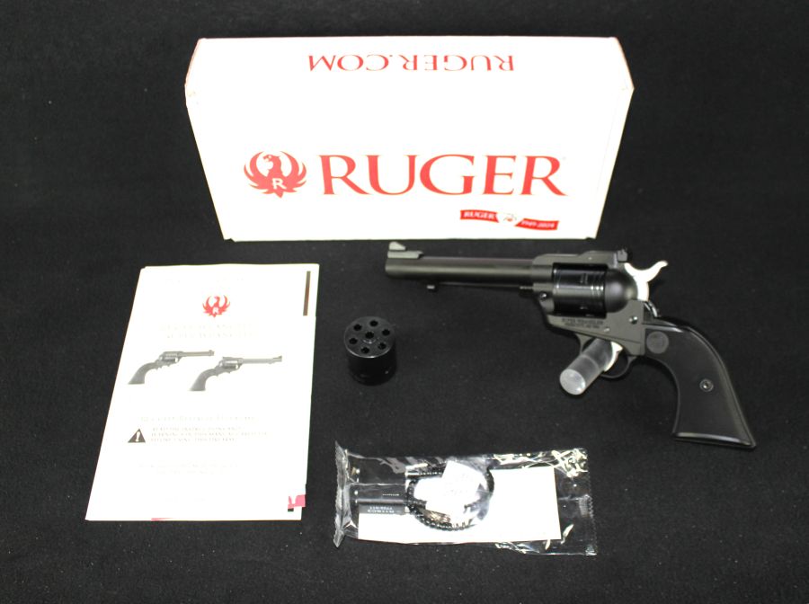 Ruger Super Wrangler 22lr / 22WMR 5.5” Black NEW 02032-img-0