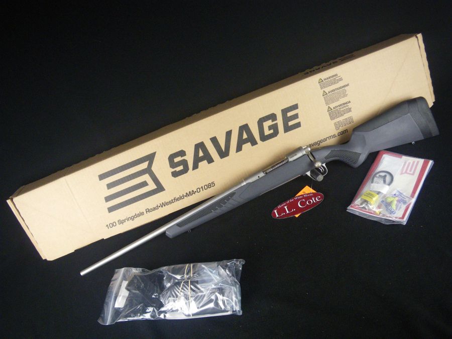 Savage 110 Storm LH 270 Win 22" Stainless NEW 57056-img-0