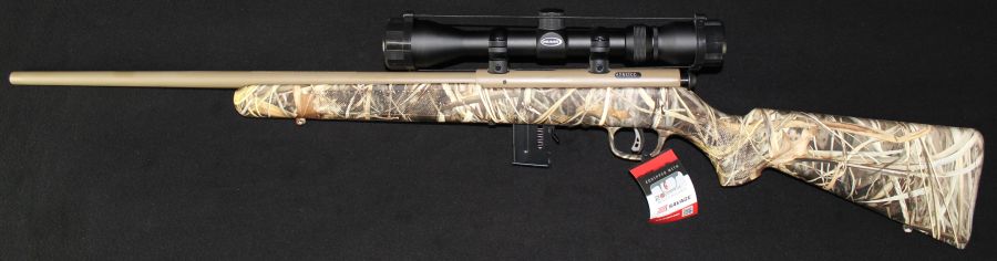 Savage 93 FNSXP 22 WMR w/Scope Camo 21” NEW 90757-img-2