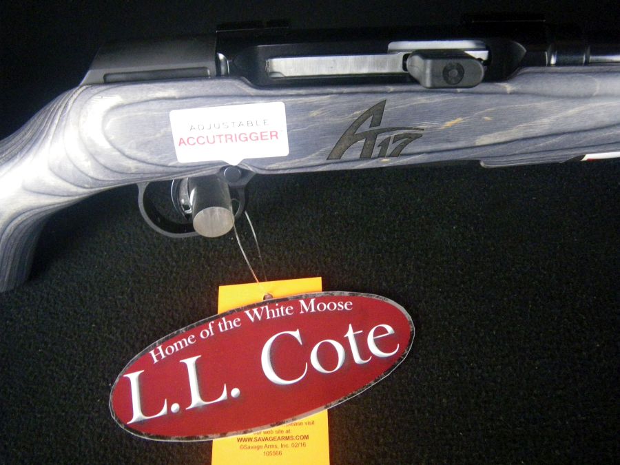 Savage A17 Target Sporter 17HMR 22" NEW 47006-img-1