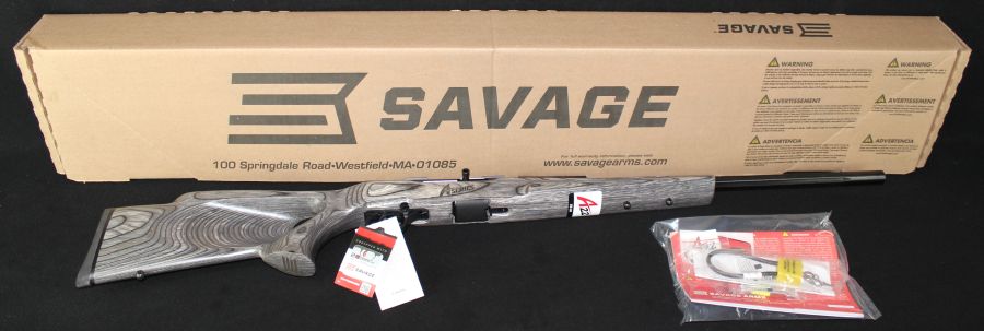 Savage A22 Target Thumbhole Laminate 22lr 22” NEW 47215-img-0