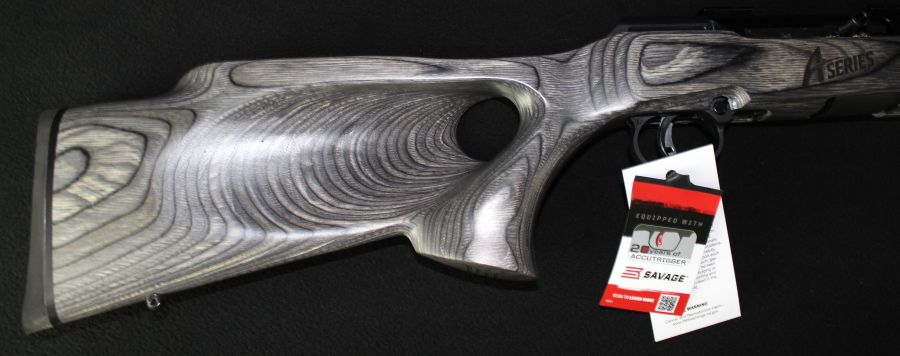Savage A22 Target Thumbhole Laminate 22lr 22” NEW 47215-img-5