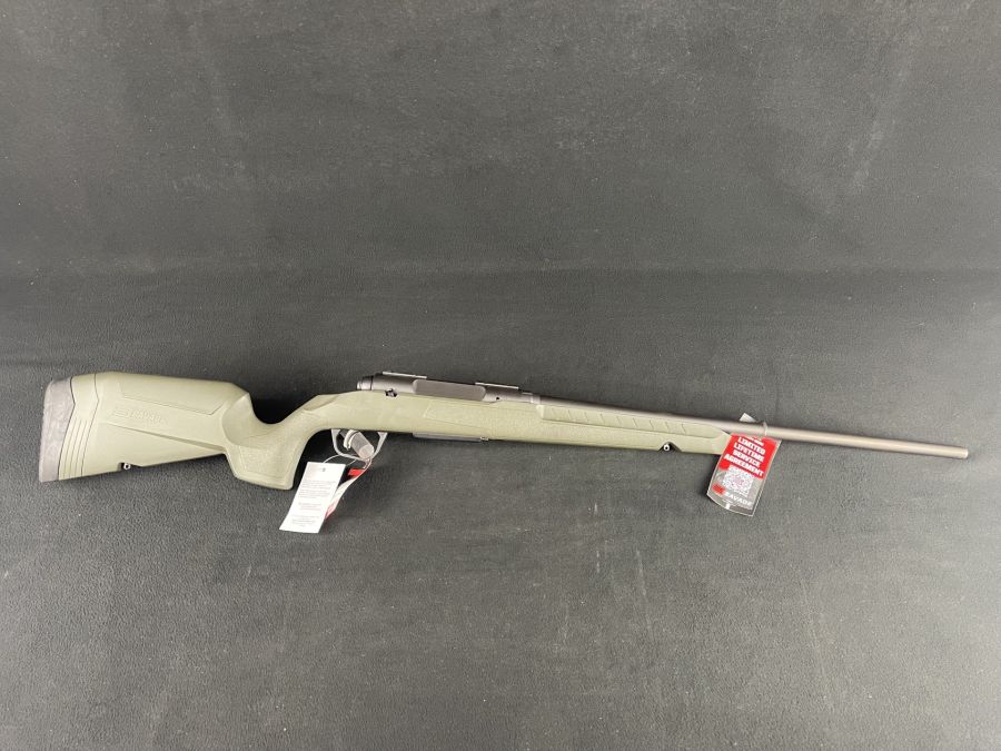 Savage Axis 2 LH 7mm-08 Rem 22" OD Green Accutrigger NEW 32075-img-3