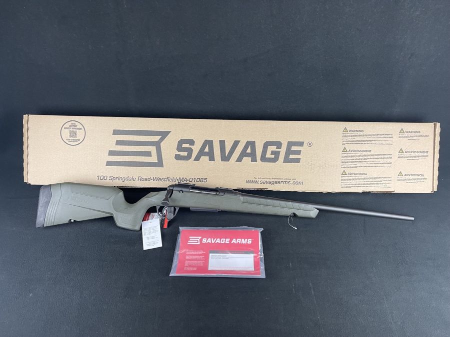 Savage Axis 2 270 Win OD Green 22" Black NEW Accutrigger 32046-img-0