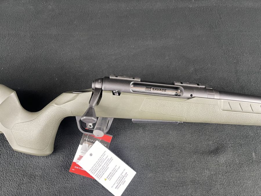 Savage Axis 2 270 Win OD Green 22" Black NEW Accutrigger 32046-img-2