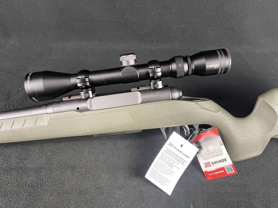 Savage Axis 2 XP Compact 350 Legend 18" Black/Matte OD Green NEW 32220-img-2