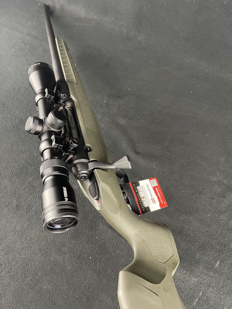 Savage Axis 2 XP Compact 350 Legend 18" Black/Matte OD Green NEW 32220-img-6