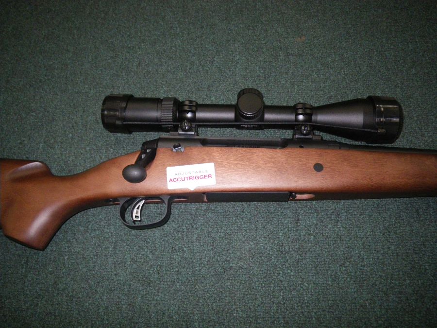 Savage Axis II XP Hardwood 7mm-08 22" NEW Scoped-img-1