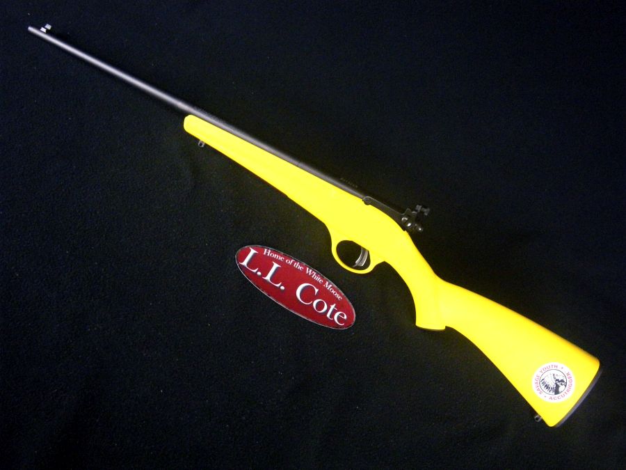 Savage Rascal Synthetic Yellow 22lr 16.125" NEW-img-4