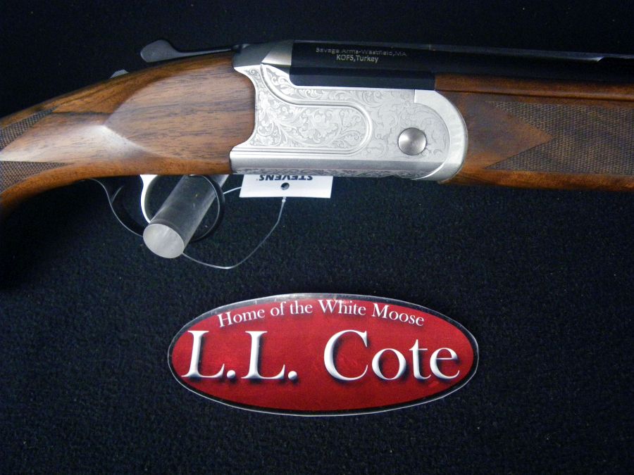 Savage Stevens 555 12ga 28" Walnut NEW 22592-img-1