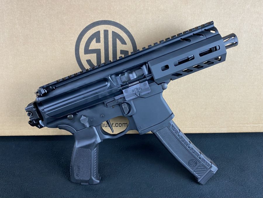 Sig Sauer MPX K 9mm PCB 4.5" Matte Black Folding Stock NEW PMPX-4B-9-35-img-2