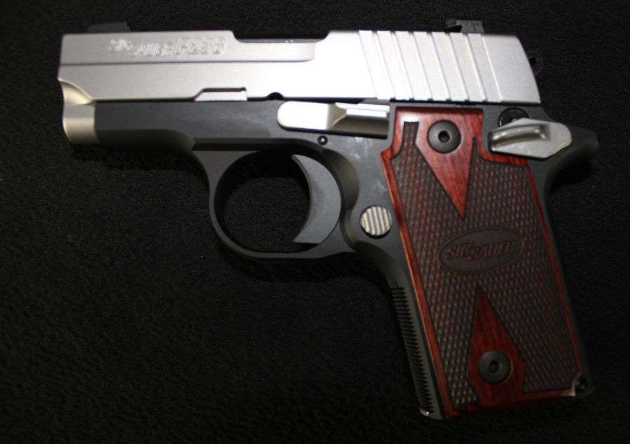 Sig Sauer P238 Two-Tone 380 ACP Rosewood 2.7” NEW 238-380-TXR3-img-2