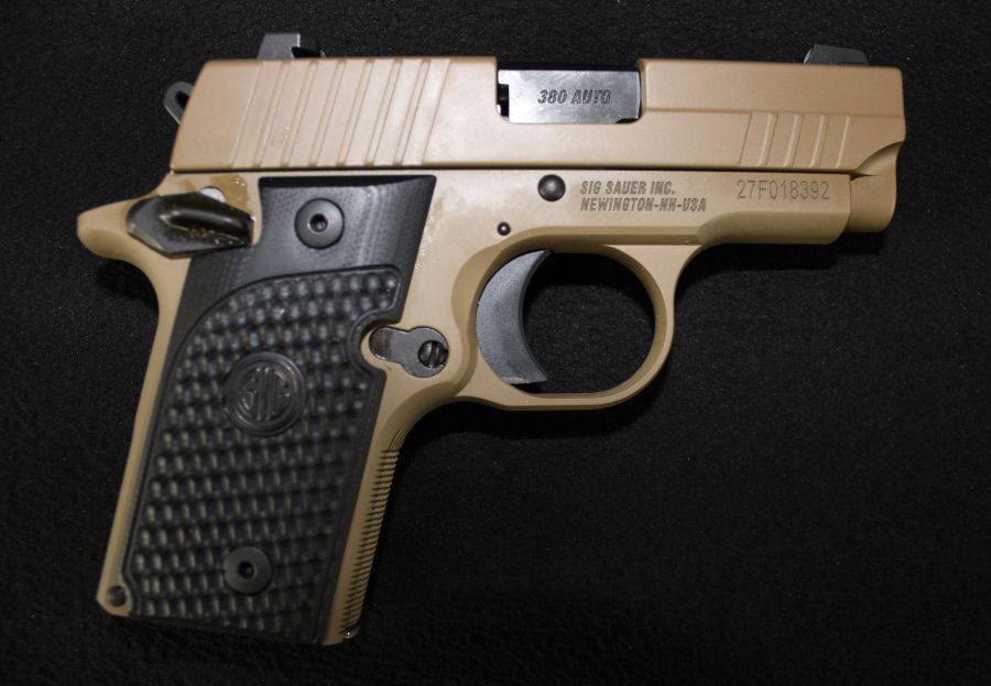 Sig Sauer P238 Emperor Scorpion 380 ACP 2.7” Cerakote NEW 238-380-ESCPN-img-1
