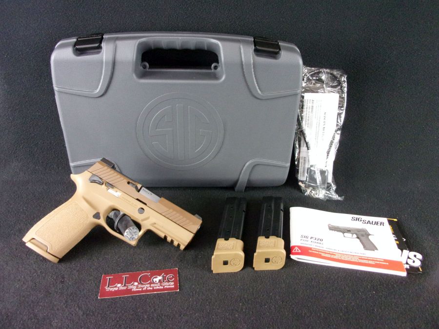 Sig Sauer P320-M18 9mm 3.9" Coyote Tan NEW 320CA-9-M18-MS-img-0