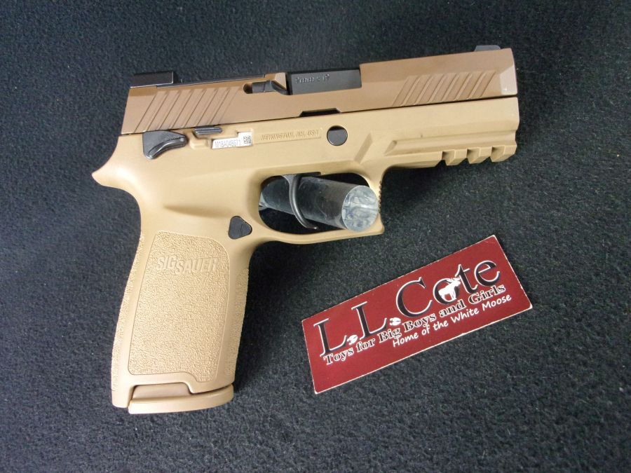 Sig Sauer P320-M18 9mm 3.9" Coyote Tan NEW 320CA-9-M18-MS-img-1
