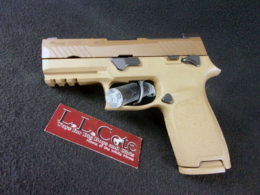 Sig Sauer P320-M18 9mm 3.9" Coyote Tan NEW 320CA-9-M18-MS-img-2