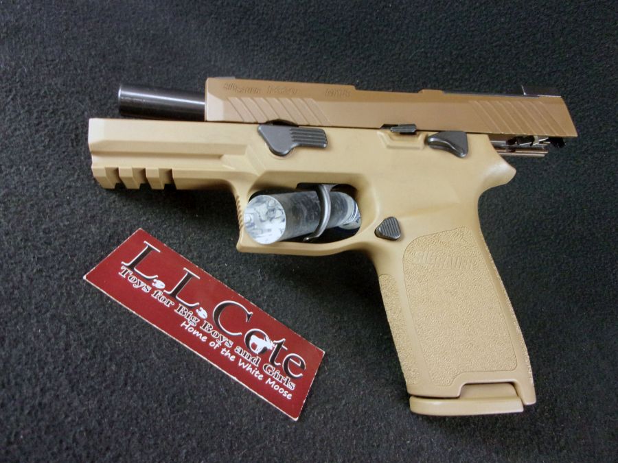 Sig Sauer P320-M18 9mm 3.9" Coyote Tan NEW 320CA-9-M18-MS-img-4