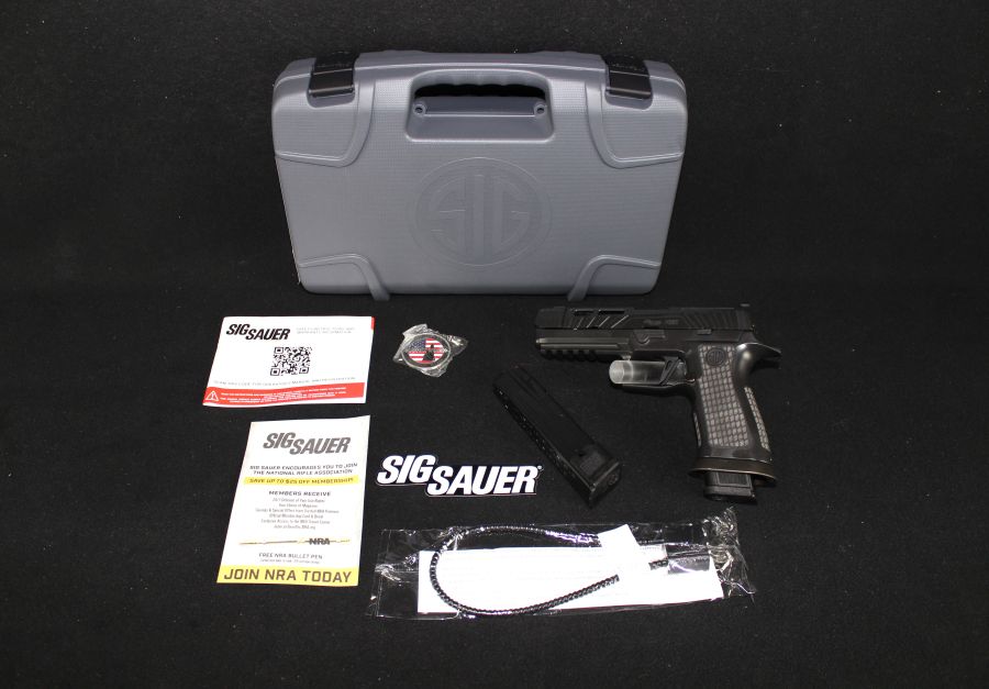 Sig Sauer P320 Spectre Comp Blackout Cerakote 9mm 4.6” NEW P320V004-img-0