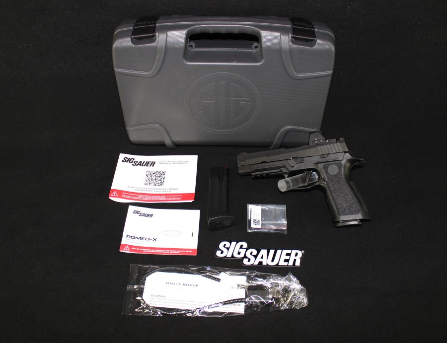 Sig Sauer P320-XFULL 9mm w/Optic 4.7” NEW Matte Black 320XF-9-BXR3-RXX-img-0