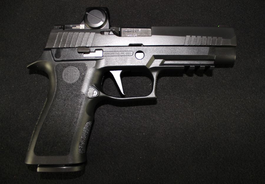 Sig Sauer P320-XFULL 9mm w/Optic 4.7” NEW Matte Black 320XF-9-BXR3-RXX-img-1