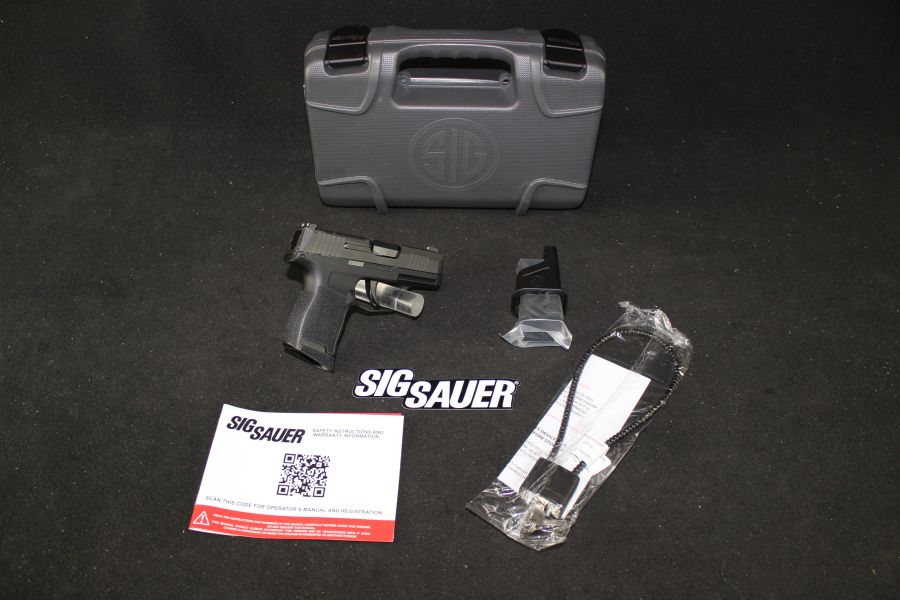 Sig Sauer P365 380acp 3" Matte Black NEW 365-380-BSS-img-0