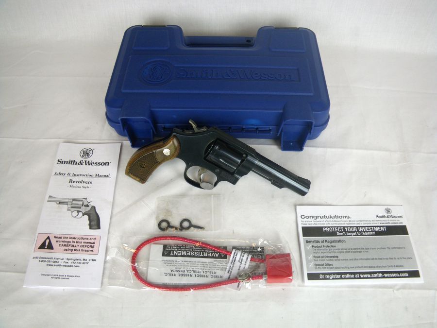 Smith & Wesson Model 10 Blued 38 Special +P 4" NEW-img-0