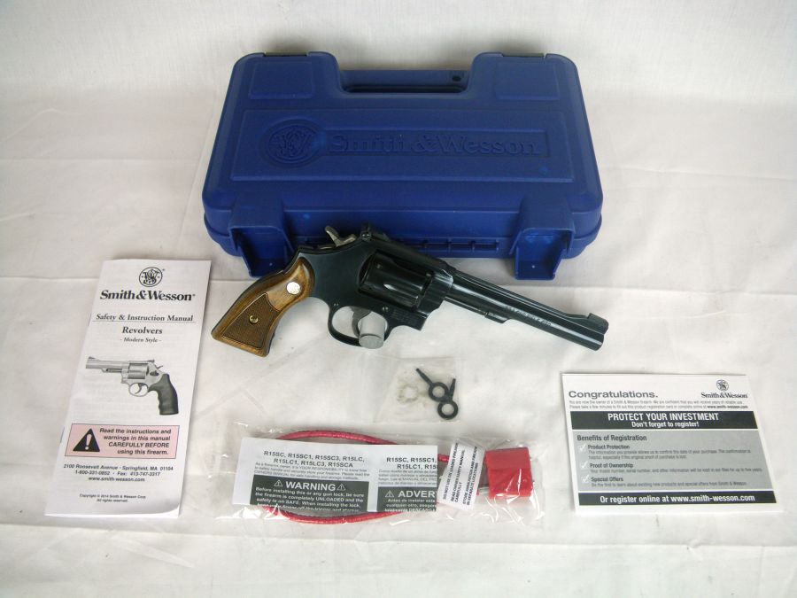 Smith & Wesson Model 17 Masterpiece 22lr 6" NEW-img-0