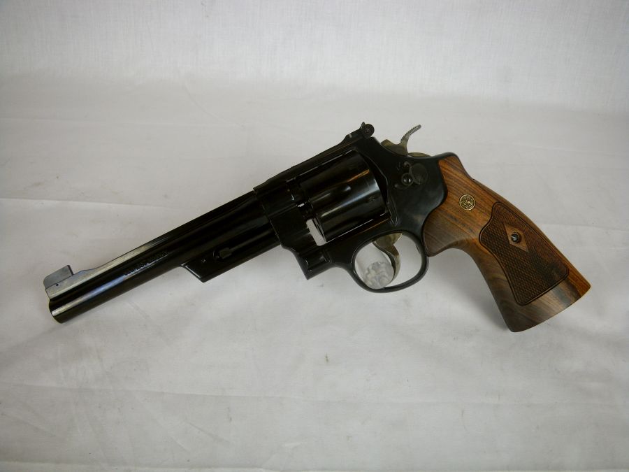 Smith & Wesson Model 27 Blue/Wood 357 Mag 6.5" NEW-img-2