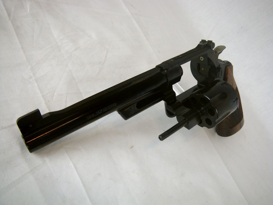 Smith & Wesson Model 27 Blue/Wood 357 Mag 6.5" NEW-img-4