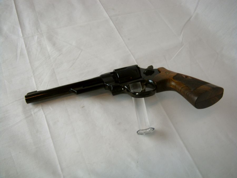 Smith & Wesson Model 27 Blue/Wood 357 Mag 6.5" NEW-img-6