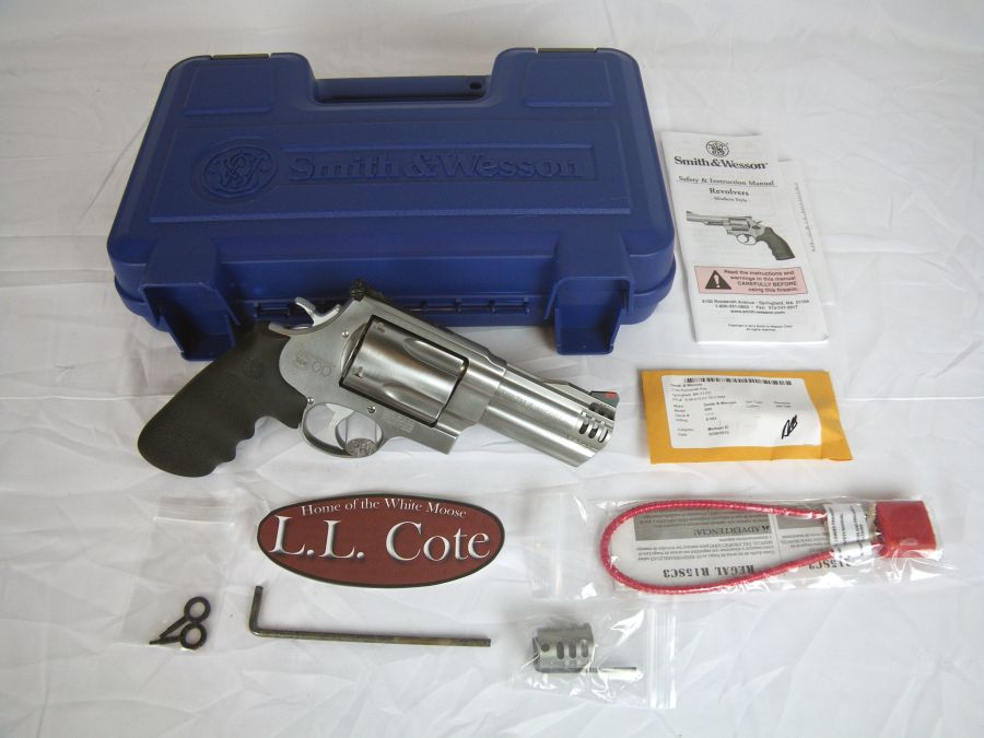 Smith & Wesson 500 4" Ported 500 S&W Magnum-img-0