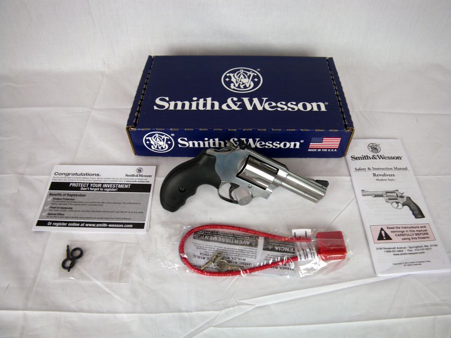 Smith & Wesson Model 60 Stnls S&W 357 Mag 3" NEW-img-0