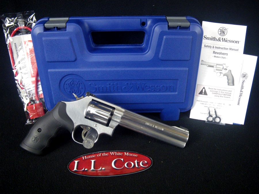Smith & Wesson Model 617 22lr 6" SS NEW 160578-img-0